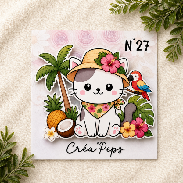 🐾 Créa’Peps n°27 – Aux Tropiques ! 🌴🌺🍍