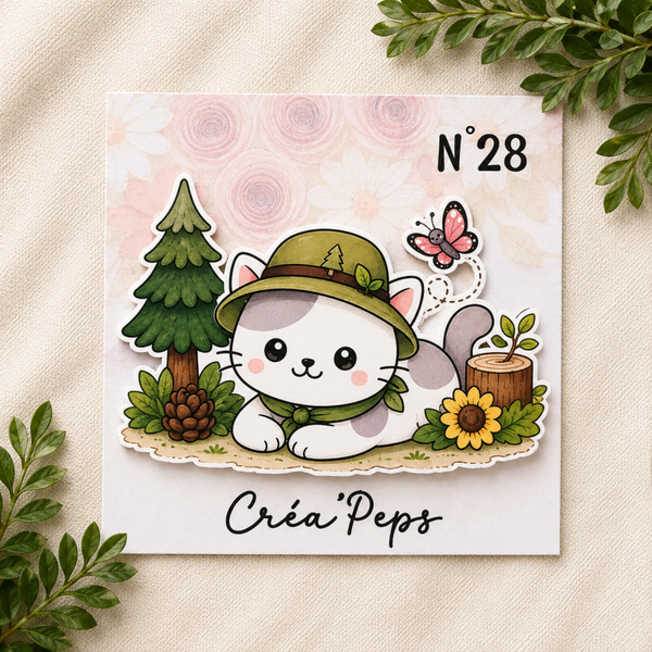 🐾 Créa’Peps n°28 – En Forêt 🌲🍄🦋
