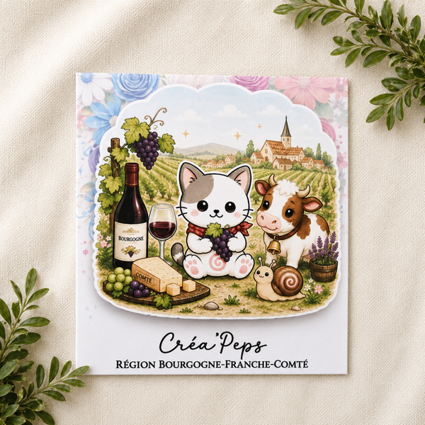 🐾 Créa’Peps Région Bourgogne-Franche-Comté 🍇🧀🐄🐌
