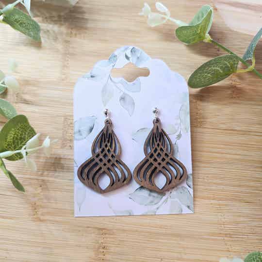 Boucles d’oreilles "Torsades Élégantes"