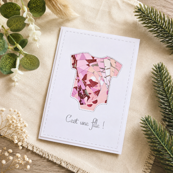 Carte de naissance "C'est une fille !"