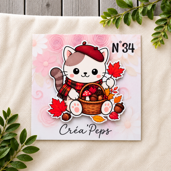 🐾 Créa’Peps n°34 – Récolte d’automne 🍁🍄