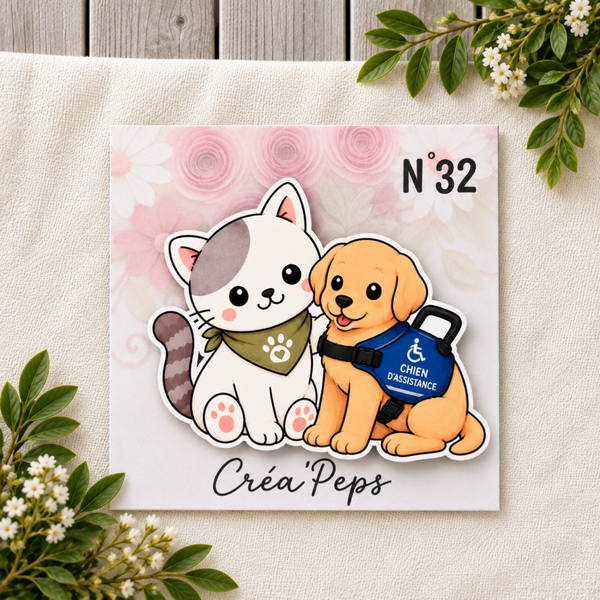 🐾 Créa’Peps n°32 – Mon héros à quatre pattes 🐶💙