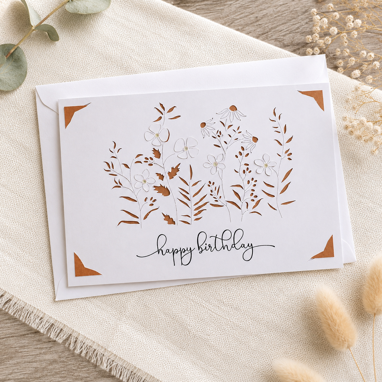 Carte d'anniversaire : Happy Birthday
