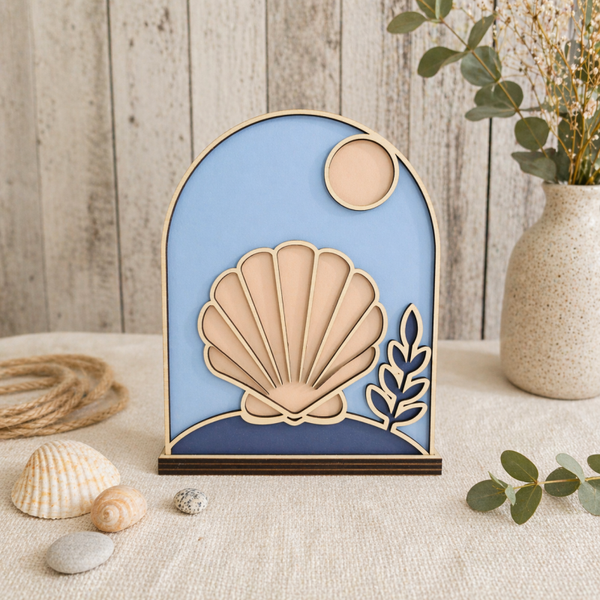 Déco à poser – Coquillage Évasion - collection Cap Océan