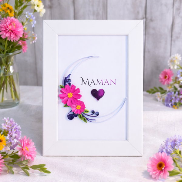 Cadre Maman 2026 – Collection Color Pop