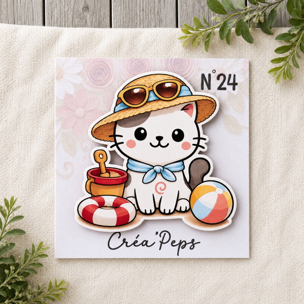 🐾 Créa’Peps n°24 – Vacances d'Été 🌞🏖️🌊