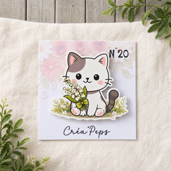 🐾 Créa’Peps n°20 – Muguet & Porte-Bonheur 🍀🌿