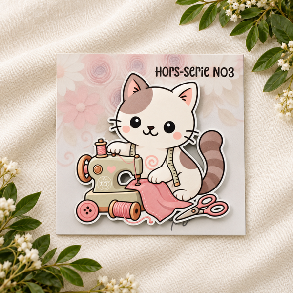 🐾 Créa’Peps Hors-Série n°03 – Passion Couture 🧵✂️