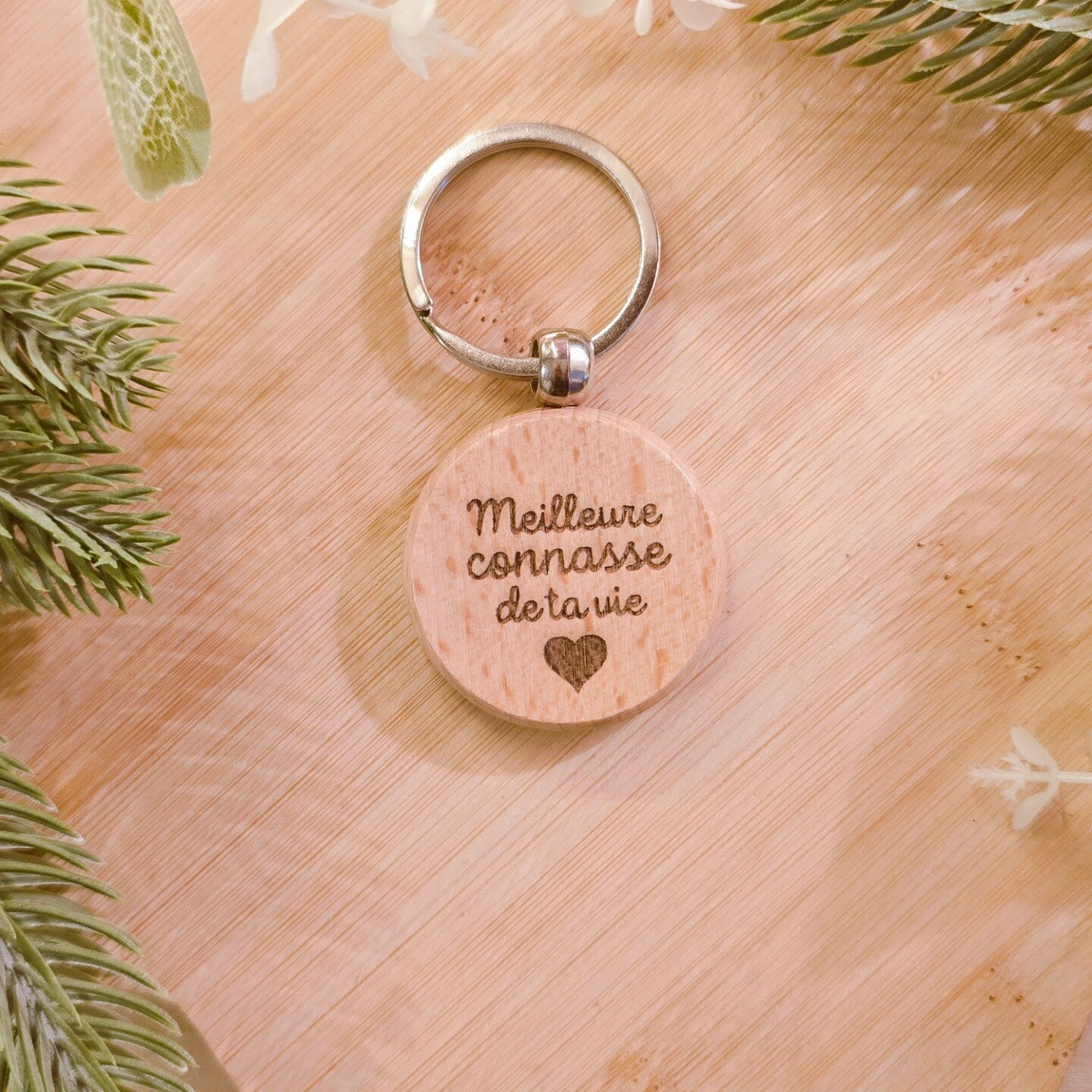 Porte-clés "Meilleure connasse de ta vie"❤️