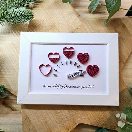 Mon cœur bat à pleine puissance pour toi !