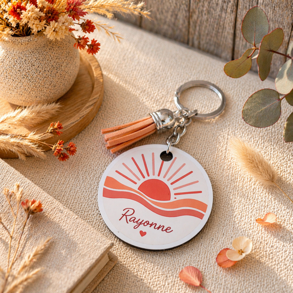 Porte-clé "Rayonne" – Collection Cap Soleil