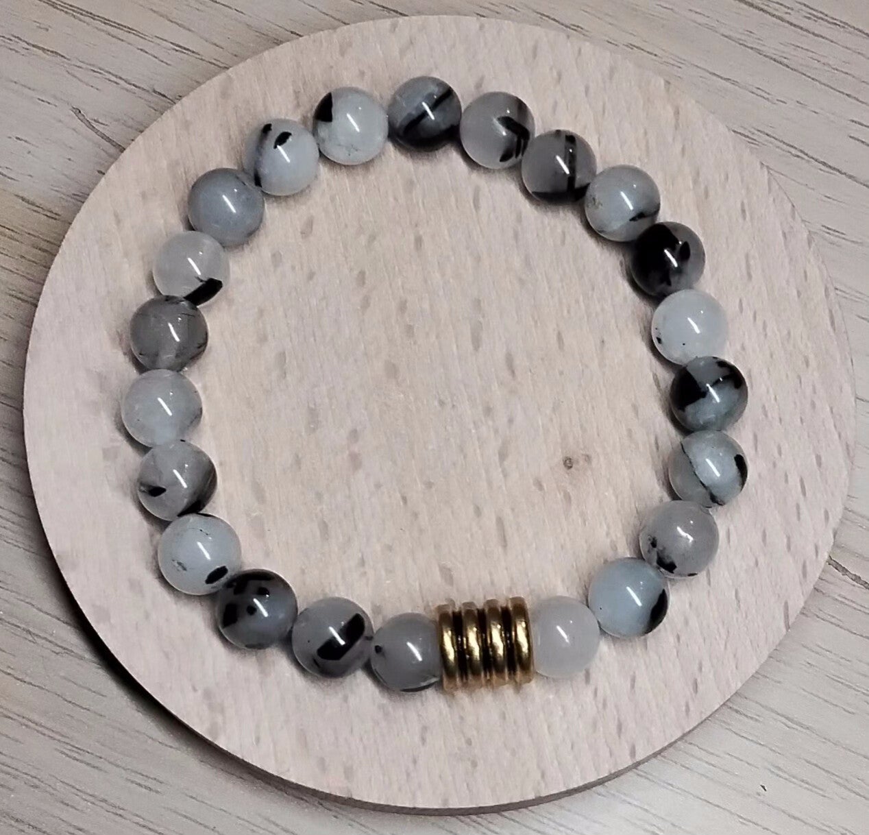 Bracelet en Quartz tourmaline