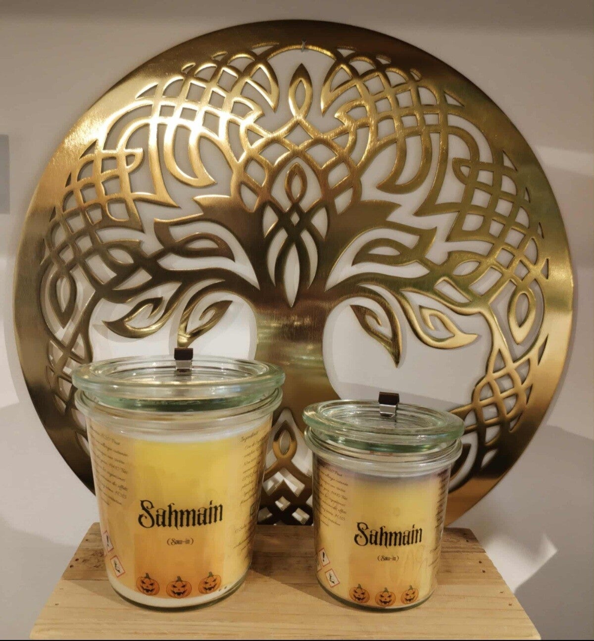 Bougie Samhain ( Halloween en Irlande )