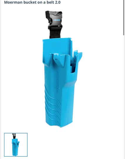 Moerman bucket on a belt 2.0