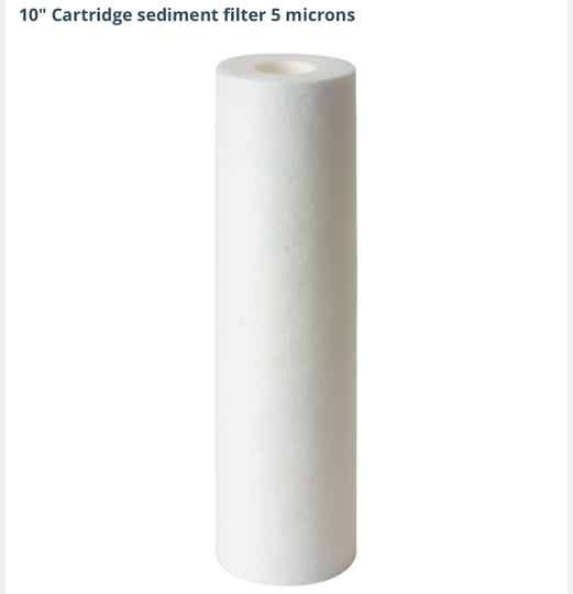 10" Cartridge sediment filter 5 microns