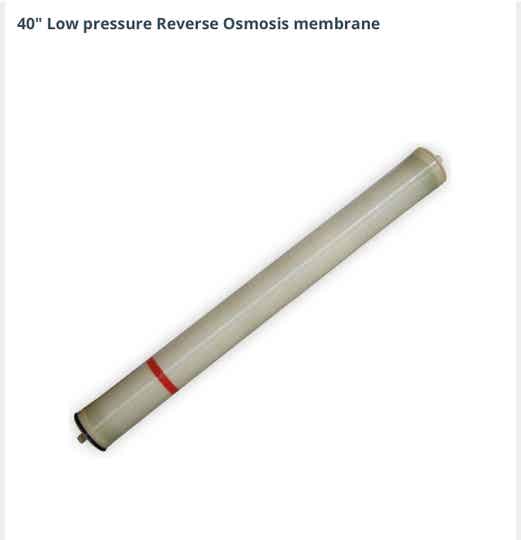 40" Low pressure Reverse Osmosis membrane
