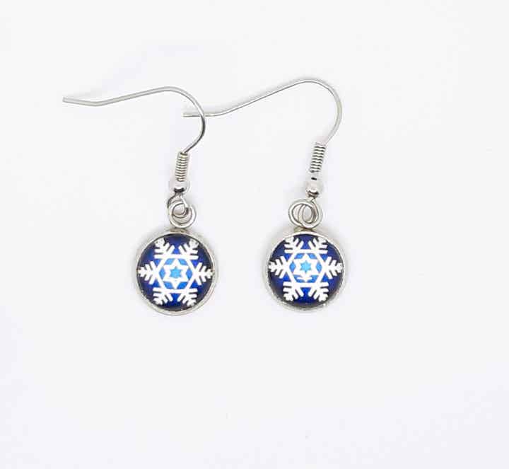 OORHANGERS SNEEUWVLOKJE