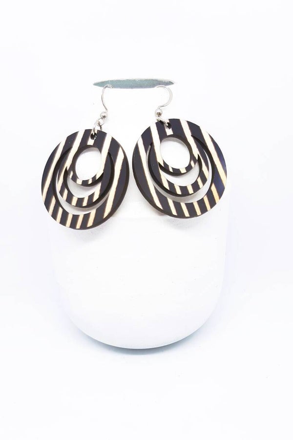 SUBLIMATIE OORBELLEN ZEBRA