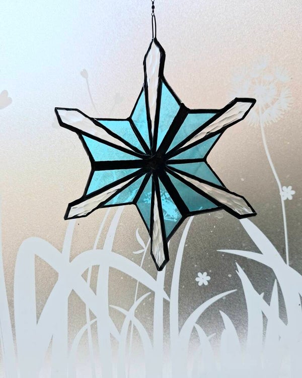 Luxe Glazen Windspinner in Tiffany Stijl-Duurzaam handwerk