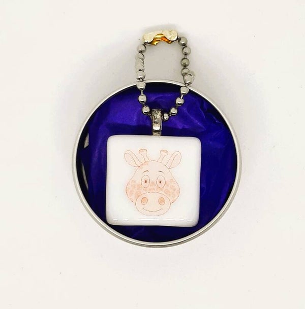 SLEUTELHANGER GIRAFFE