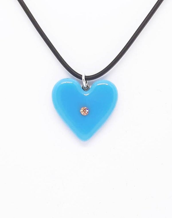 KETTING HART BLAUW