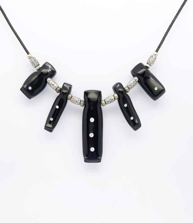 HALSKETTING BLACK DELIGHT