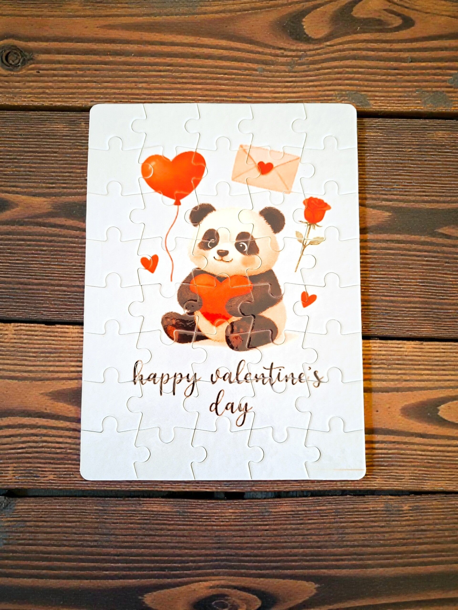 VALENTIJNSDAG PUZZEL PANDA2
