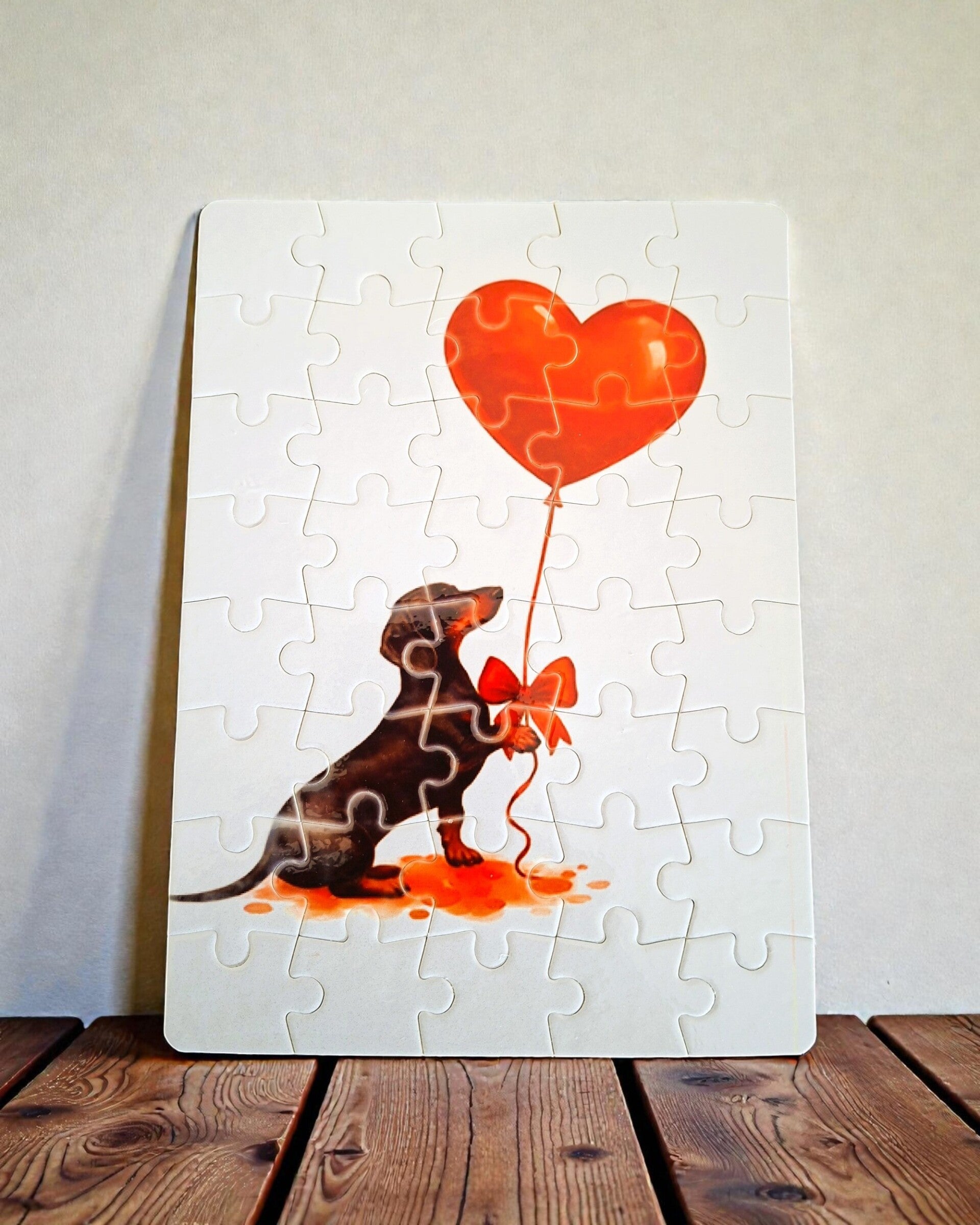 VALENTIJNSDAG PUZZEL TECKEL