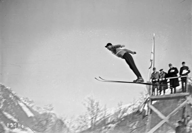 Thorleif Haug i Chamonix