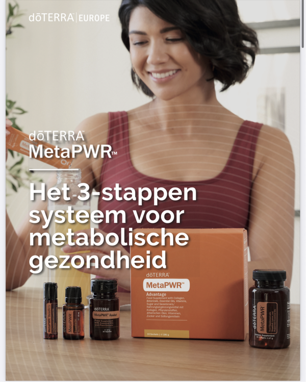 3 Stappenplan doTERRA Metapwr - Weight Loss control - Healthy Lifestyle