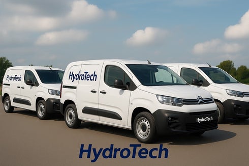 Logo van HydroTech installaties