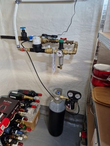 Solucalc installatie kelder
