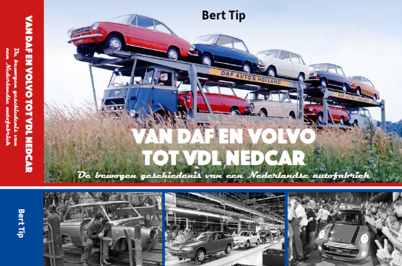 omslag van boek Bert Tip over Nedcar
