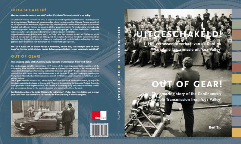 omslag boek over CVT en pientere pookje en duwbandd