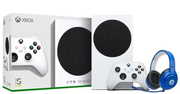 Xbox Series S 512 Go + casque LucidSound LS15X Bleu