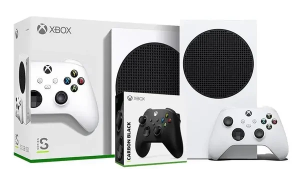 Xbox Series S 512 Go + manette de jeu supplémentaire Noir