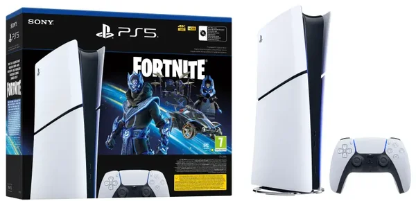Sony PlayStation 5 Digital Slim D Chassis (PS5) Console 1 To Kit de démarrage Fortnite Cobalt