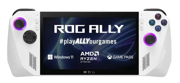 ASUS ROG Ally RC71L-NH001W AMD Ryzen Z1 Extreme 7" FHD IPS Win11 Home GP Ultimate 3 mois Digital Direct + boîtier BC1003