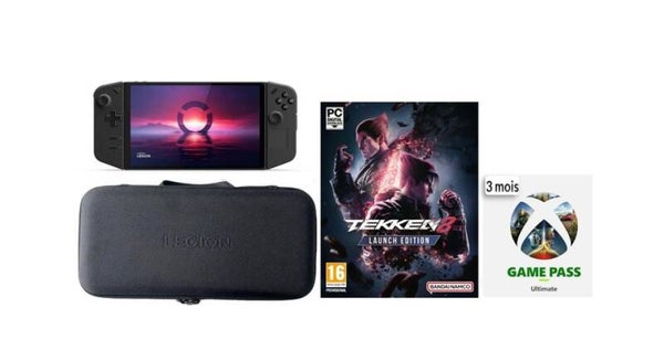 Lenovo Legion Go AMD Ryzen Z1 Extreme 8,8" FHD IPS Win11 Home GP Ultimate console 3 mois + étui + Tekken 8