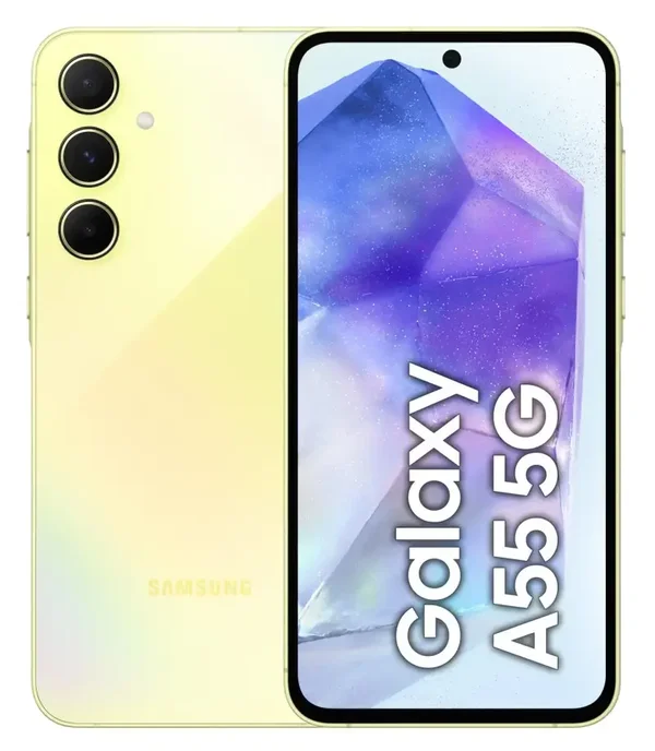 Samsung Galaxy A55 5G_6,6"_ 8/256Go_Android 14_Jaune