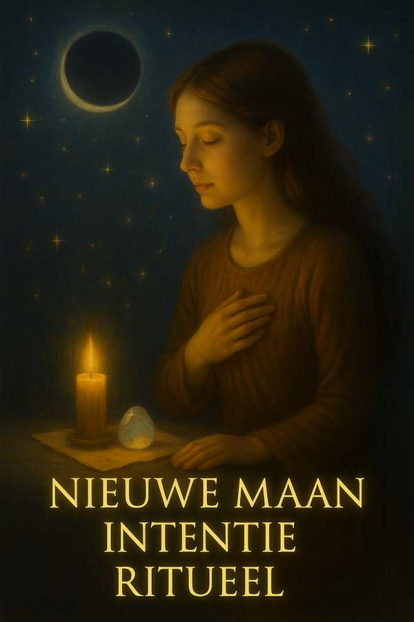 Nieuwe maan intentie ritueel