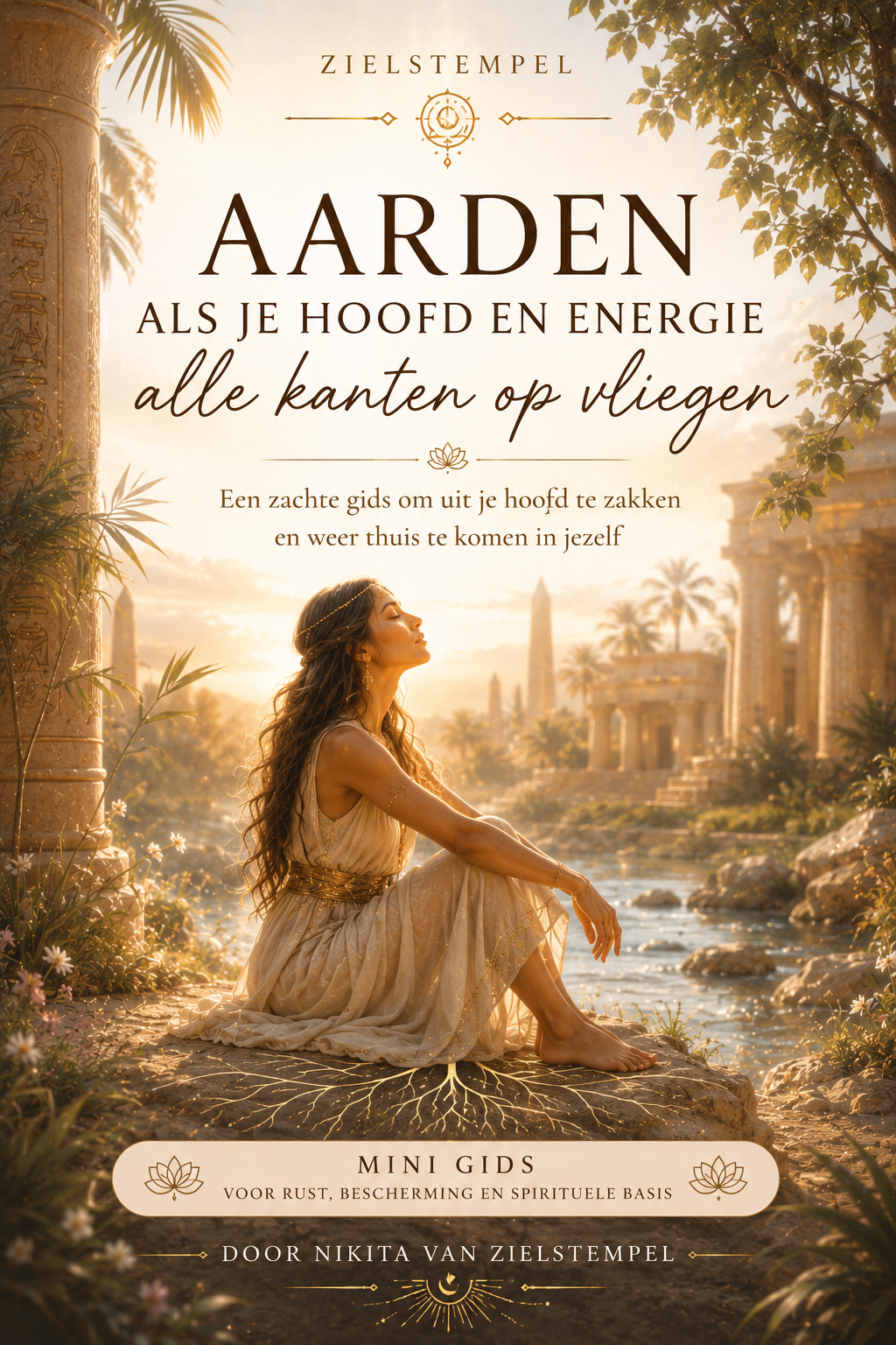 Aarden als je hoofd en energie alle kanten op vliegen