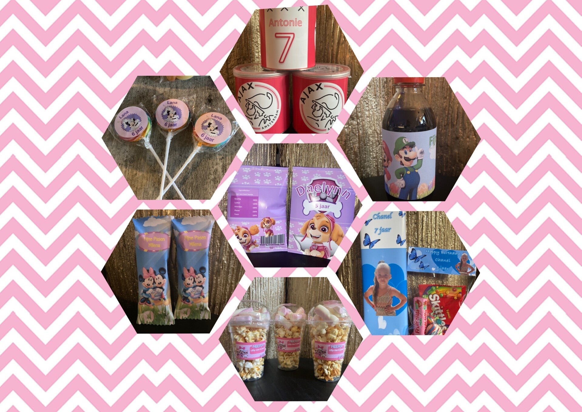 Voorverpakte traktaties