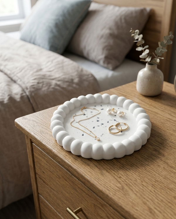 Glitzer-Traum Bubble Tablett