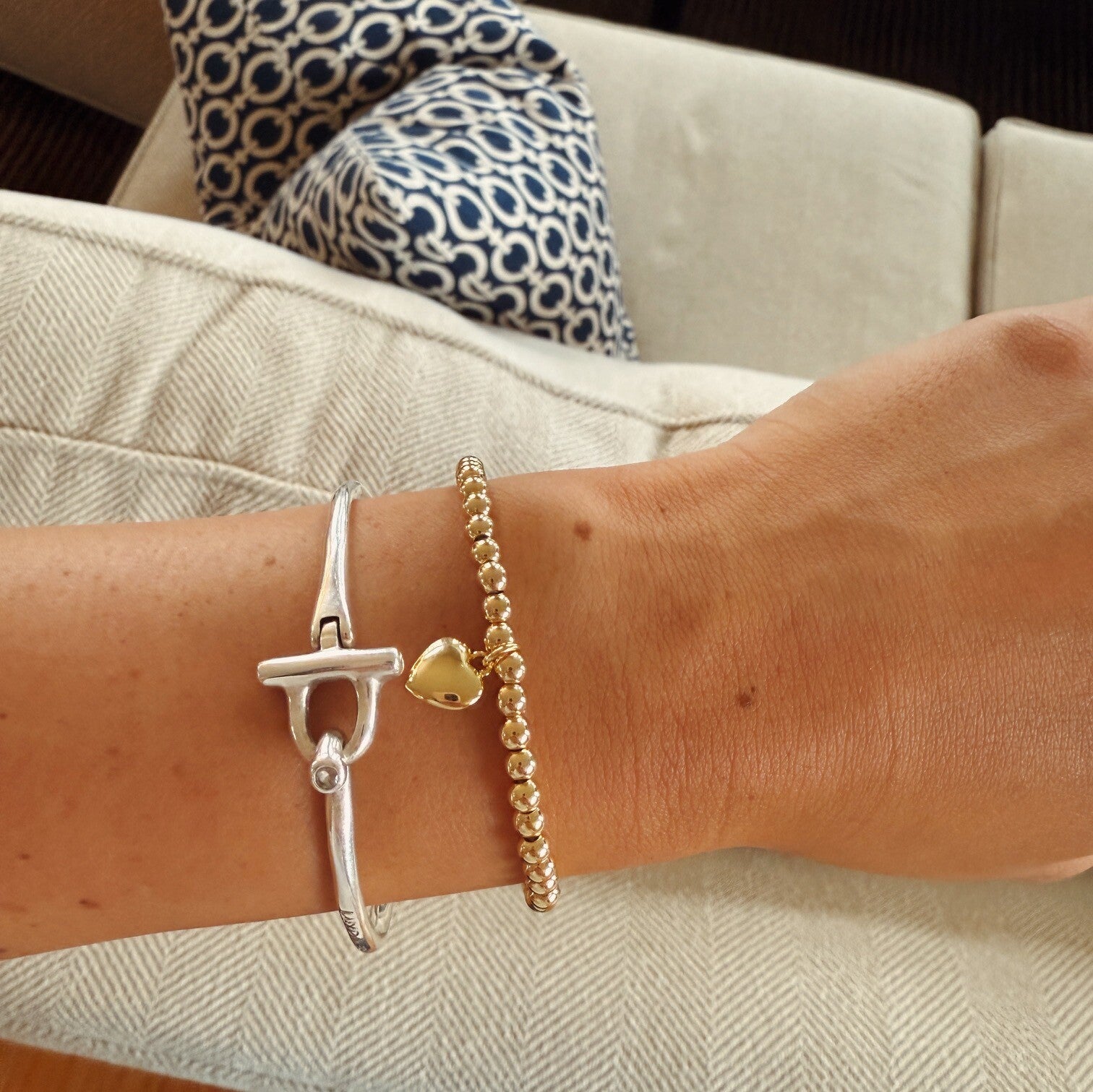 Heart Accent Bracelet