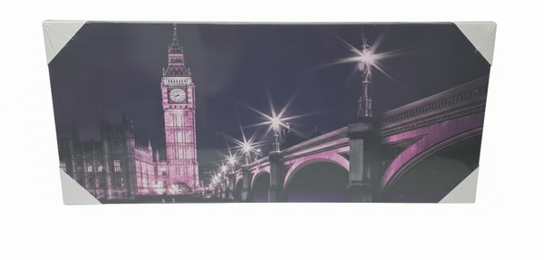 Kunstdruck led leucht effekten