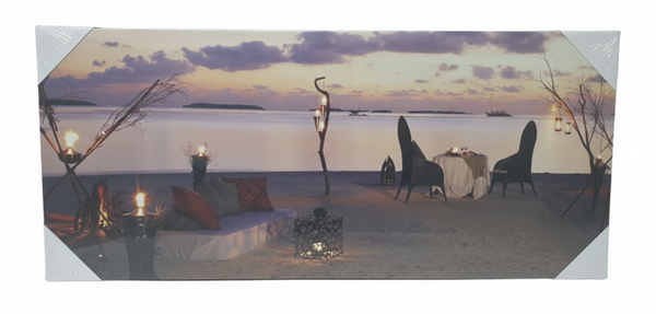 Kunstdruck led leucht effekten