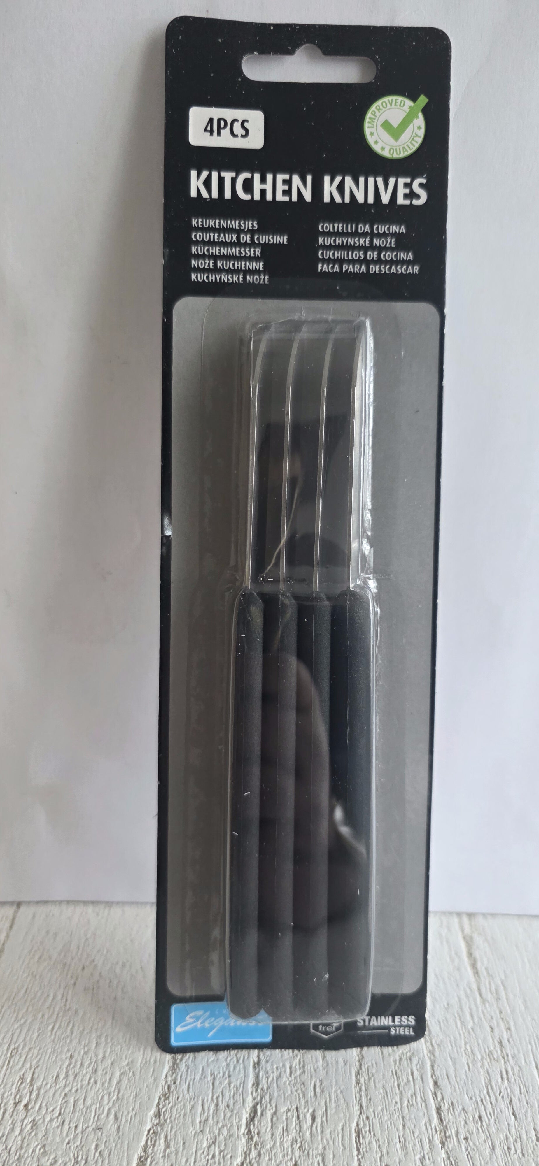 ein 4-teiliges Küchenmesser-Set