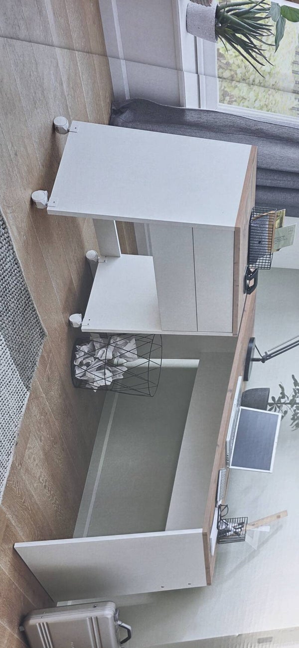Schreibtisch mit Rollcontainer - neu
